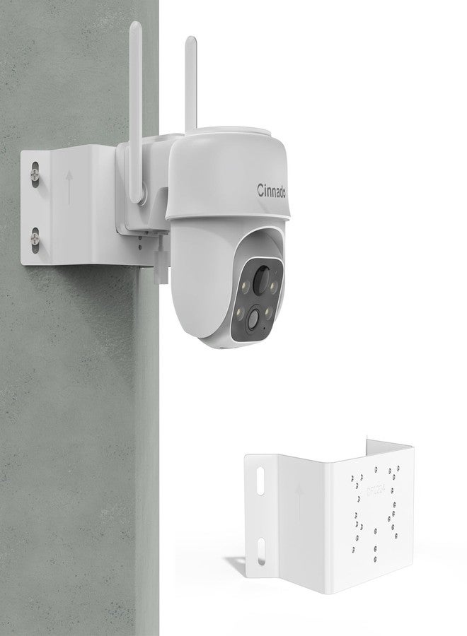HOLACA Outside Wall Corner Mount for Cinnado B6 2K/3MP Solar Security Cameras Wireless Outdoor - Image 1